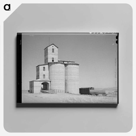 アートパネル-Wheat Elevator, Eureka Flats, Walla Walla County, Washington
 - ラッセル リー Canvas.