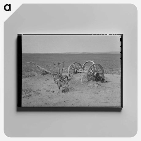 アートパネル-Farm Machinery, Williams County, North Dakota
 - ラッセル リー Canvas.