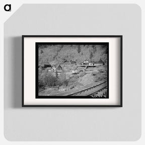 アートポスター-Ophir, Colorado: Railroad and Liquor Store
 - ラッセル リー Poster.