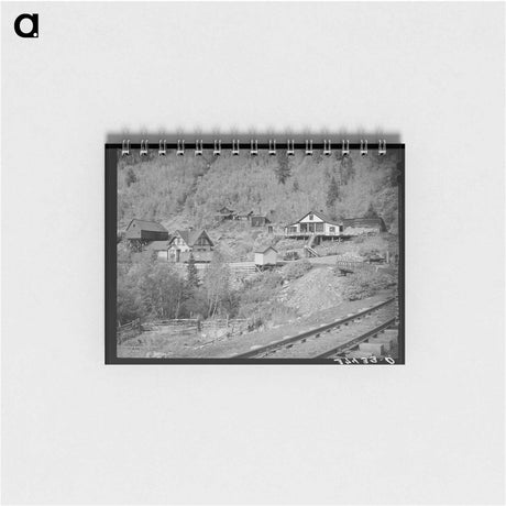 アートメモ帳-Ophir, Colorado: Railroad and Liquor Store
 - ラッセル リー Memo.