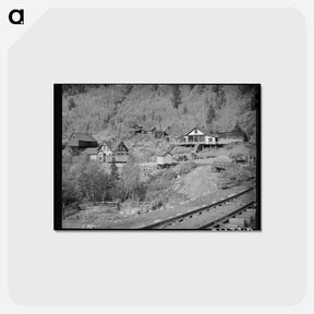 アートポストカード-Ophir, Colorado: Railroad and Liquor Store
 - ラッセル リー Postcard.