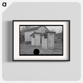 アートポスター-Privies on Road to Skyline Drive, Virginia
 - ラッセル リー Poster.