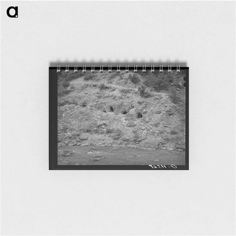 アートメモ帳-Gold Mining Tunnels, San Miguel County, Colorado
 - ラッセル リー Memo.