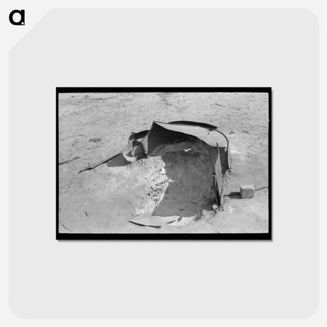 アートポストカード-Guard for Pit Fire
 - ラッセル リー Postcard.