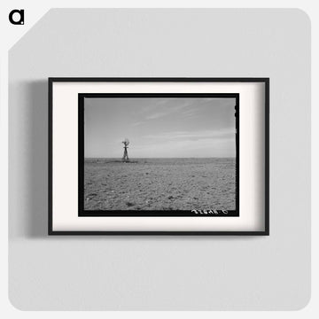 Windmill on Farmstead, Gaines County, Texas
 - ラッセル リー Poster.