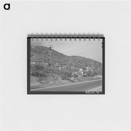 アートメモ帳-Houses on Outskirts of Summit City
 - ラッセル リー Memo.