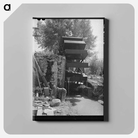 アートパネル-Cooperative Waterwheel, Mohave County, Arizona
 - ラッセル リー Canvas.
