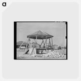 アートポストカード-Bandstand, Crystal City, Texas
 - ラッセル リー Postcard.