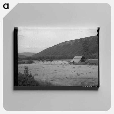 アートパネル-Wheat Field, Anchuleta County, Colorado
 - ラッセル リー Canvas.