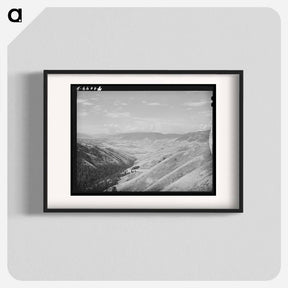 アートポスター-Hill Between Whitebird and Grangeville, Idaho County, Idaho
 - ラッセル リー Poster.