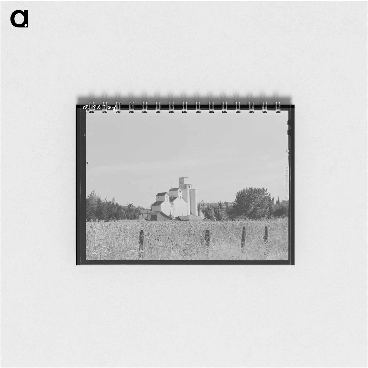 アートメモ帳-Wheat Elevator, Latah County, Idaho
 - ラッセル リー Memo.