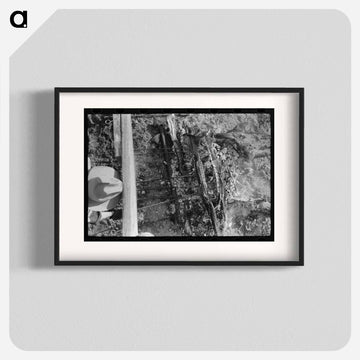 Scene in Branding Pen at Roundup Near Marfa, Texas
 - ラッセル リー Poster.