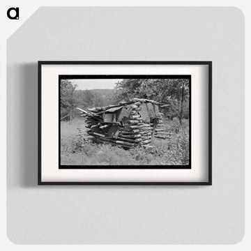 Shed of White Tenant Farmer, McIntosh County, Oklahoma
 - ラッセル リー Poster.