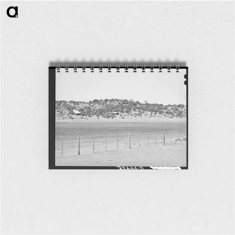 アートメモ帳-Mountain Range, Navajo County, Arizona
 - ラッセル リー Memo.