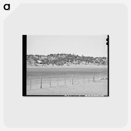 アートポストカード-Mountain Range, Navajo County, Arizona
 - ラッセル リー Postcard.