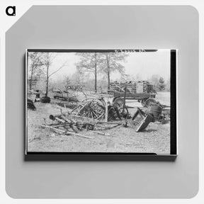 アートパネル-Hale Family Farm Machinery
 - ラッセル リー Canvas.