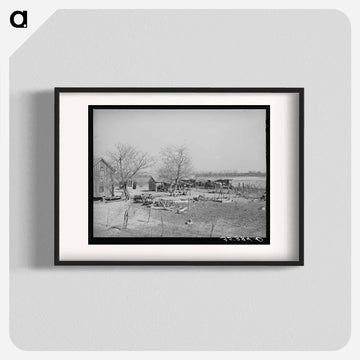 Farmyard, McIntosh County, Oklahoma
 - ラッセル リー Poster.