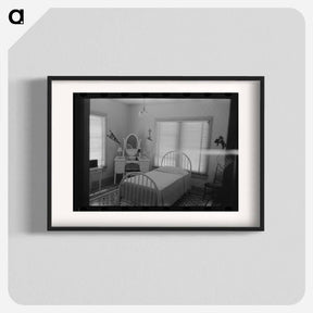 アートポスター-Bedroom of a Cajun Farmer's Daughter
 - ラッセル リー Poster.