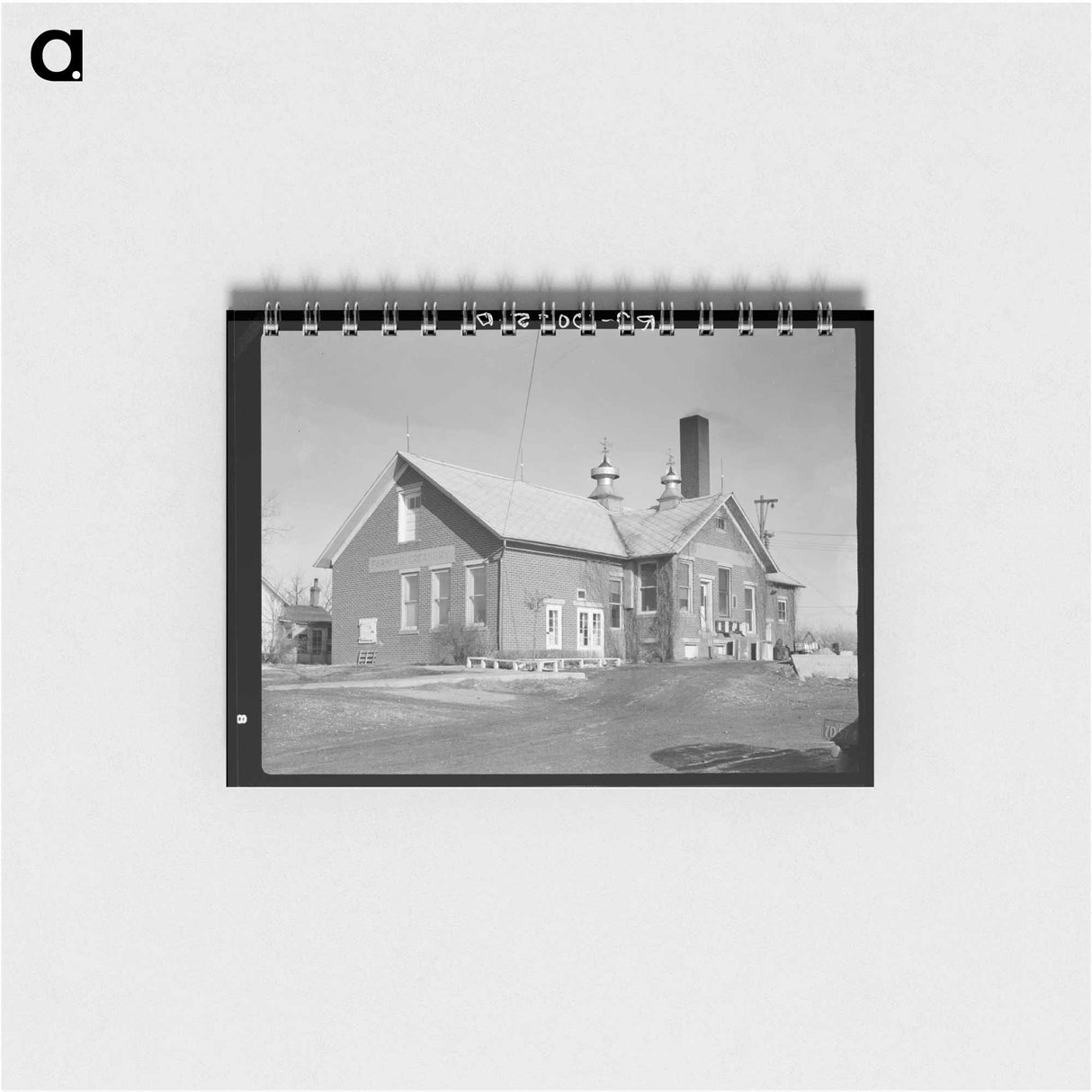アートメモ帳-Farmers' Cooperative Creamery at Ruthven, Iowa
 - ラッセル リー Memo.