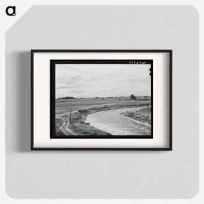 アートポスター-Irrigation Ditch, Canyon County, Idaho
 - ラッセル リー Poster.