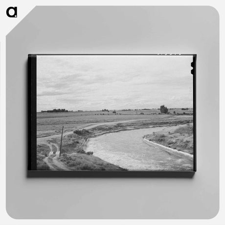 アートパネル-Irrigation Ditch, Canyon County, Idaho
 - ラッセル リー Canvas.