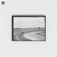 アートメモ帳-Irrigation Ditch, Canyon County, Idaho
 - ラッセル リー Memo.