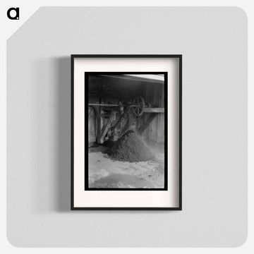 Refuse from Rice Mill, Abbeville, Louisiana
 - ラッセル リー Poster.