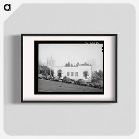 アートポスター-Post Office, Auburn, California
 - ラッセル リー Poster.
