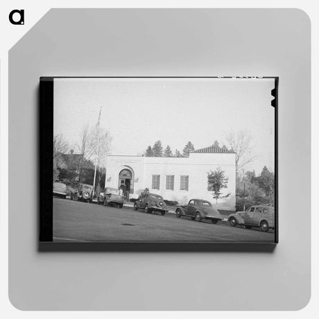 アートパネル-Post Office, Auburn, California
 - ラッセル リー Canvas.
