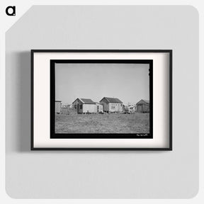 アートポスター-Mexican Housing, Corpus Christi, Texas
 - ラッセル リー Poster.
