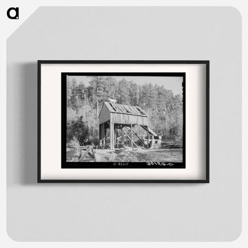 The Hardin Mine Shaft near Two Bit Creek, South Dakota
 - ラッセル リー Poster.