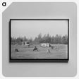 アートパネル-Cows Grazing Near Mizpah, Minnesota
 - ラッセル リー Canvas.