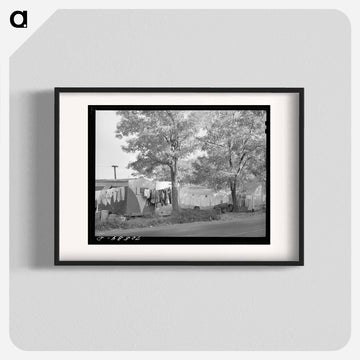 Trailer Camp Along Highway, Hermiston, Oregon
 - ラッセル リー Poster.