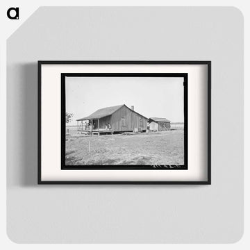 Sharecropper's Shack near La Forge, Missouri
 - ラッセル リー Poster.