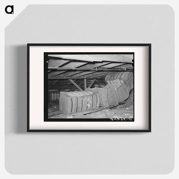 Cotton in Storage, Waco, Texas
 - ラッセル リー Poster.