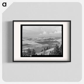 アートポスター-Wheat Land, Nez Perce County, Idaho
 - ラッセル リー Poster.