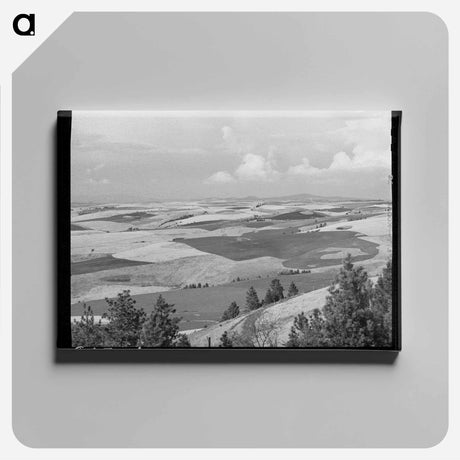アートパネル-Wheat Land, Nez Perce County, Idaho
 - ラッセル リー Canvas.