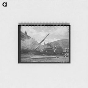 アートメモ帳-Logging Operation, Baker County, Oregon
 - ラッセル リー Memo.