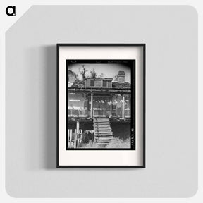 アートポスター-Entrance to Old Trepagnier Plantation House Near Norco, Louisiana
 - ラッセル リー Poster.