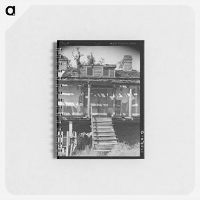 アートメモ帳-Entrance to Old Trepagnier Plantation House Near Norco, Louisiana
 - ラッセル リー Memo.