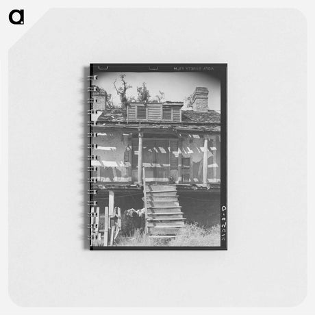 アートメモ帳-Entrance to Old Trepagnier Plantation House Near Norco, Louisiana
 - ラッセル リー Memo.