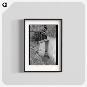 アートポスター-Privies near Old Sawmill on Road to Skyline Drive, Virginia
 - ラッセル リー Poster.