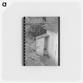 アートメモ帳-Privies near Old Sawmill on Road to Skyline Drive, Virginia
 - ラッセル リー Memo.