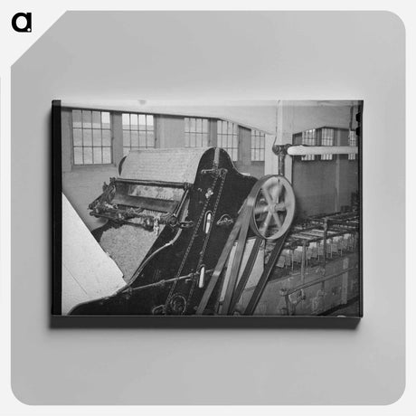 アートパネル-Mohair Scouring Plant, San Marcos, Texas
 - ラッセル リー Canvas.