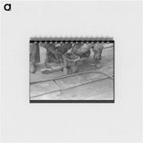 アートメモ帳-Bailing Out Operations, Seminole Oil Well
 - ラッセル リー Memo.