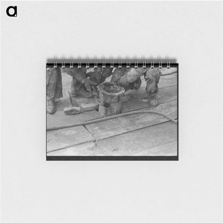 アートメモ帳-Bailing Out Operations, Seminole Oil Well
 - ラッセル リー Memo.