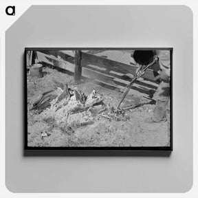 アートパネル-Taking Branding Irons From the Fire
 - ラッセル リー Canvas.