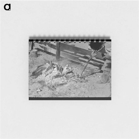 アートメモ帳-Taking Branding Irons From the Fire
 - ラッセル リー Memo.