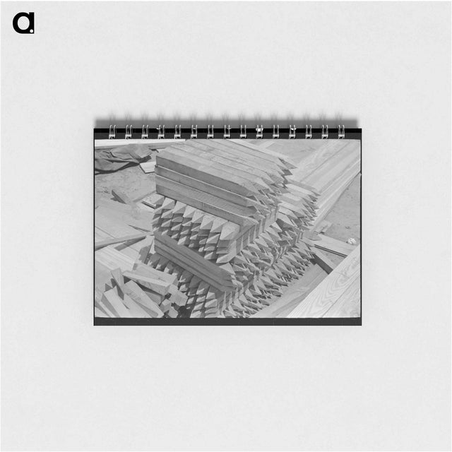アートメモ帳-Engineering Stakes, Southeast Missouri Farms Project
 - ラッセル リー Memo.