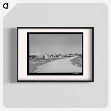 Row of Houses at Casa Grande Valley Farms
 - ラッセル リー Poster.